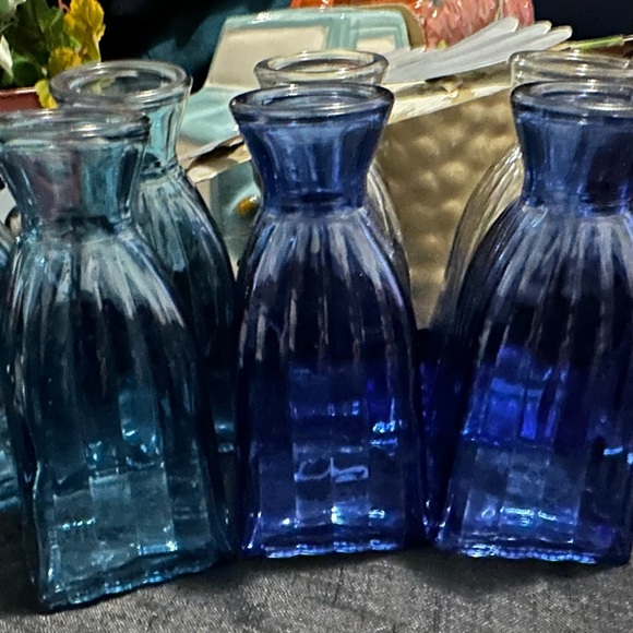 Elemental Sea Glass Mini Vases (Set of 8) - Picture 6 of 12